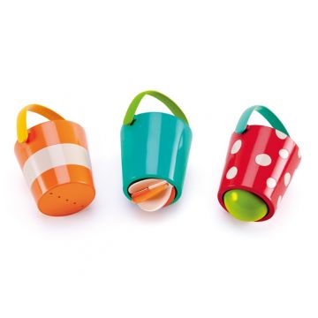 Jucarie pentru baie Hape - Galetute colorate, set