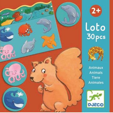 Loto educativ Djeco - Animale