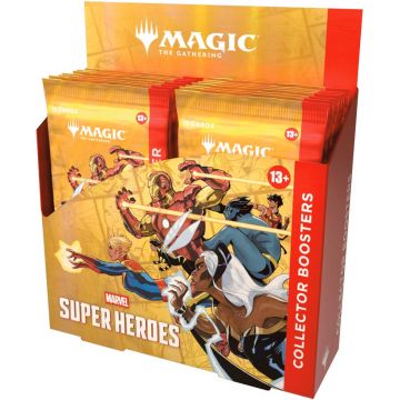 Magic The Gathering: Marvel Super Heroes Collector Booster Display (12 Boosters)