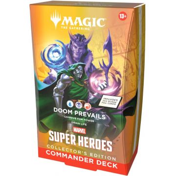 Magic The Gathering: Marvel Super Heroes Collector's Edition Commander Deck Doom Prevails
