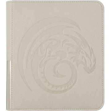 Mapă de stocare cărți de joc Dragon Shield Zipster - Ashen White (Small)