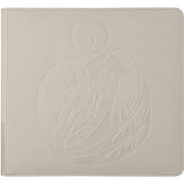 Mapă de stocare cărți de joc Dragon Shield Zipster - Ashen White (XL)