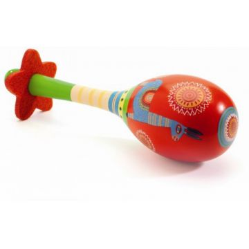 Maracas din lemn Djeco Animambo