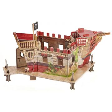 Model prefabricat Papo Pirates and Corsairs - Pirate Fortress