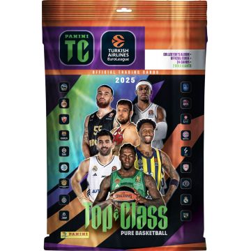 Panini Euroleague Top Class: Starter Pack (Binder, Collector's Guide, 3 Packs plus 2 Holo Giants Cards)