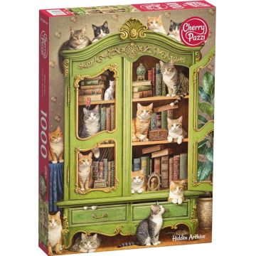Puzzle Cherry Pazzi din  1000 piese - Arhivă ascunsă