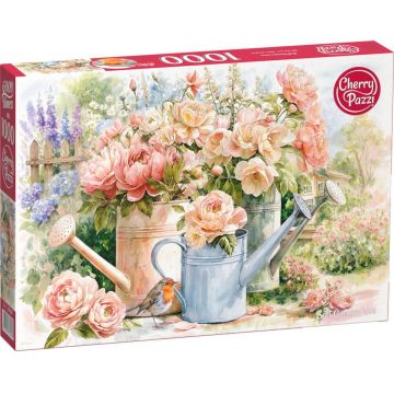 Puzzle Cherry Pazzi din  1000 piese - Dragoste pentru grădină