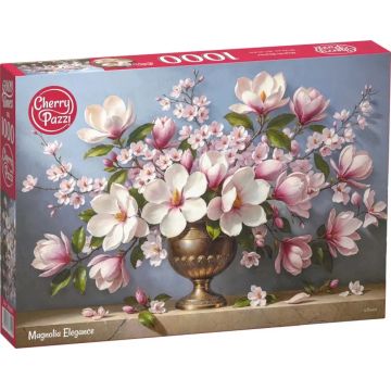 Puzzle Cherry Pazzi din  1000 piese - Magnolie elegantă