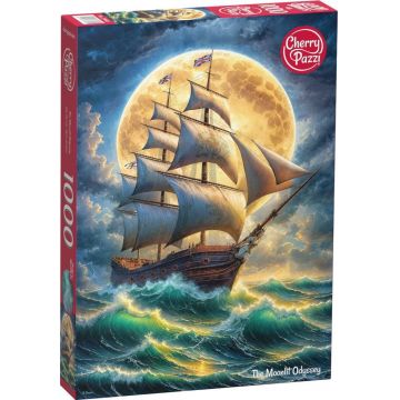 Puzzle Cherry Pazzi din  1000 piese - Odiseea Lunară