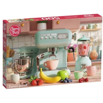 Puzzle Cherry Pazzi din  500 piese - Espresso-ul meu