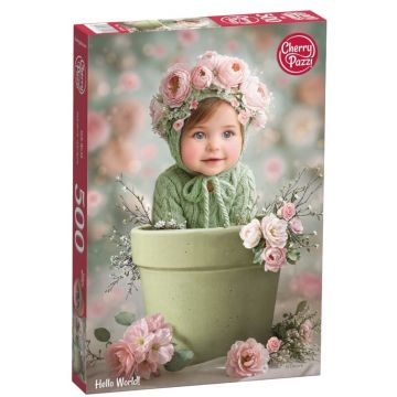 Puzzle Cherry Pazzi din  500 piese - Salut Lume!