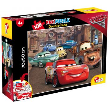 Puzzle cu două fețe Lisciani pentru colorare 108 piese - Concurent
