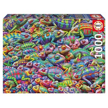 Puzzle Educa de 1000 piese - Haos cameleonic