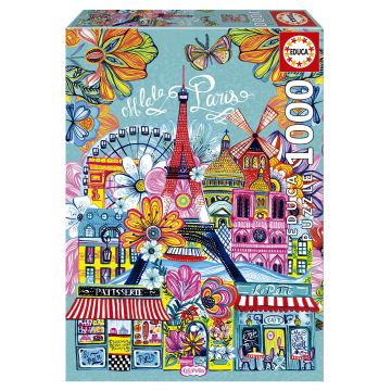 Puzzle Educa de 1000 piese - Paris