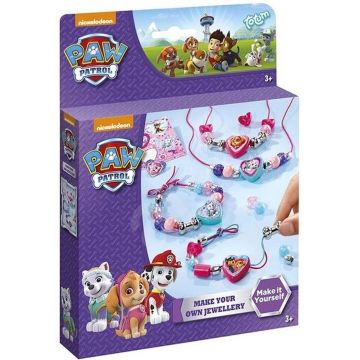 Set creatie Totum Paw Patrol - Decoreaza singur, Bratari
