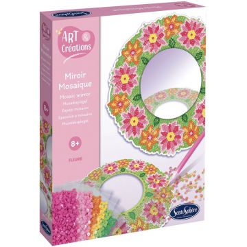 Set creativ Sentosphere - Oglindă din cristal diamant în formă de floare DIY
