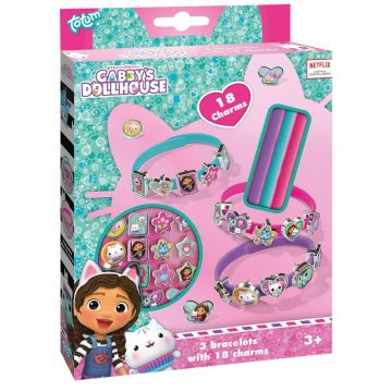 Set creativ Totum - Creează-ți singur brățări Gabby's Dollhouse