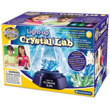 Set de știință Brainstorm - Lumineaza laboratorul de cristal