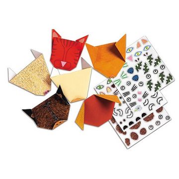 Set pentru origami Djeco - Animale