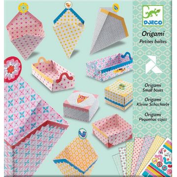 Set pentru origami Djeco - Cutii mici