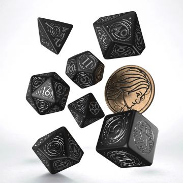 Set zaruri The Witcher Dice Set: Yennefer - The Obsidian Star (7)