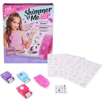 Studio de tatuaje Cool Maker - Shimmer Me Body Art, 135 stickere