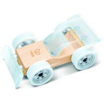Carucior din lemn pentru asamblare HaPe International - 12 piese