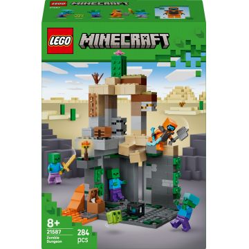 Constructor LEGO Minecraft -Temnița Zombilor (21587)
