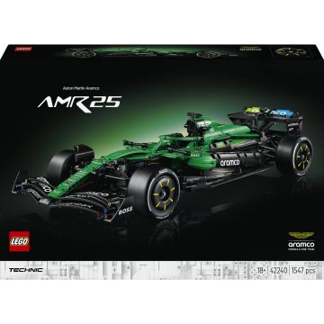 Constructor LEGO Technic Formula 1 - Mașină Aston Martin Aramco AMR25 F1 (42240)