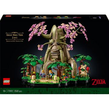 Constructor LEGO The Legend of Zelda 2 în 1 - Great Deku Tree (77092)