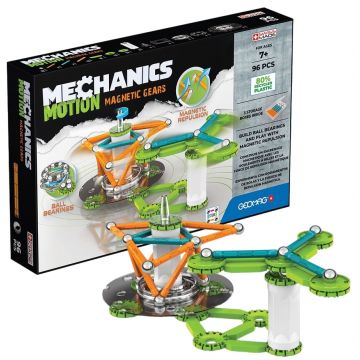 Constructor magnetic Geomag - Mechanics Motion, 96 de piese