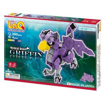 Constructor pentru copii 5 în 1 LaQ Mystical Beast - Griffin, 384 piese