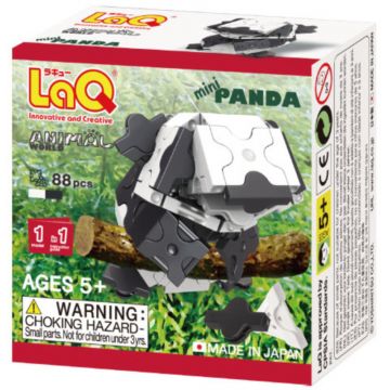 Constructor pentru copii LaQ Animal World - Panda, 88 piese