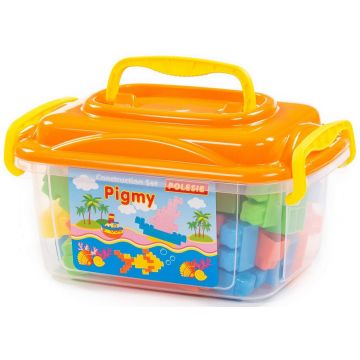 Constructor Polesie - Pigmy, 60 piese, în cutie