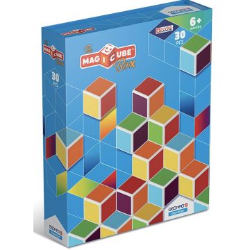 Cuburi magnetice Geomag - Panouri, 30 piese