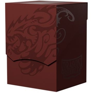 Cutie pentru carti de joc Dragon Shield Deck Shell - Blood Red (100 buc.)