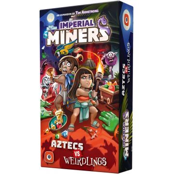 Extensie de joc de societate Imperial Miners: Aztecs vs Weirdlings