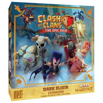 Extensie pentru jocul de masă Clash of Clans: The Epic Raid - Dark Elixir
