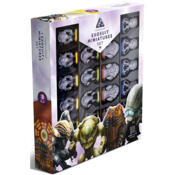 Extensie pentru jocul de societate Anachrony: Exosuit Miniatures Set