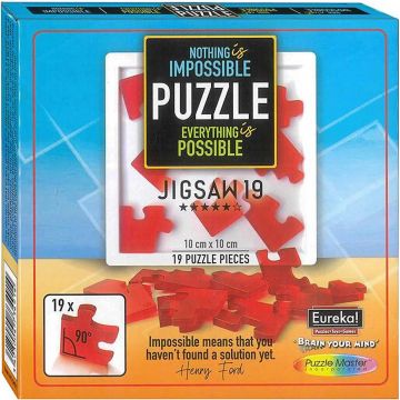 Joacă de copii Eureka - Puzzle mozaic imposibil, 19 piese