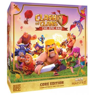 Joc de masă Clash of Clans: The Epic Raid (Core Edition) - Strategic
