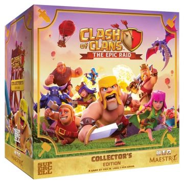 Joc de societate Clash of Clans: The Epic Raid (Collector's Edition) - Strategic