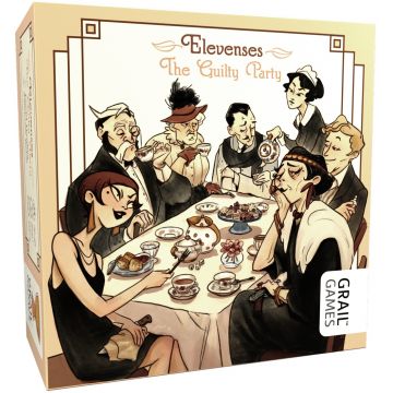 Joc de societate cu cărți Elevenses: The Guilty Party - Familial
