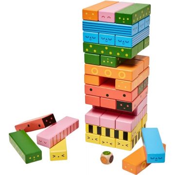 Joc din lemn pentru echilibru Kikkerland Kidoki - Stack-A-Bug