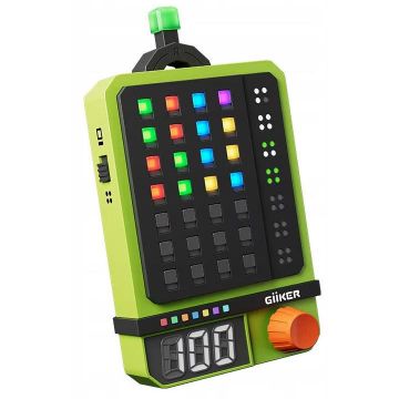 Joc electronic logic Giiker - Super Decoder, 600 niveluri, verde
