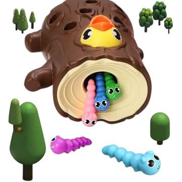 Joc pentru copii Raya Toys - Hrănește Ciocănitoarea