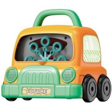 Jucărie pentru baloane de săpun Raya Toys - Mini mașinuță cu muzică și lumini