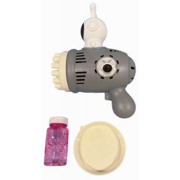 Jucărie pentru bule de săpun Raya Toys - Iepure spațial, gri