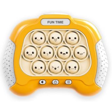 Jucărie pentru copii Raya Toys - reacții rapide, cu sunete și lumini, galbenă