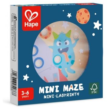 Labirint din lemn Hape - Mini Maze, asortiment